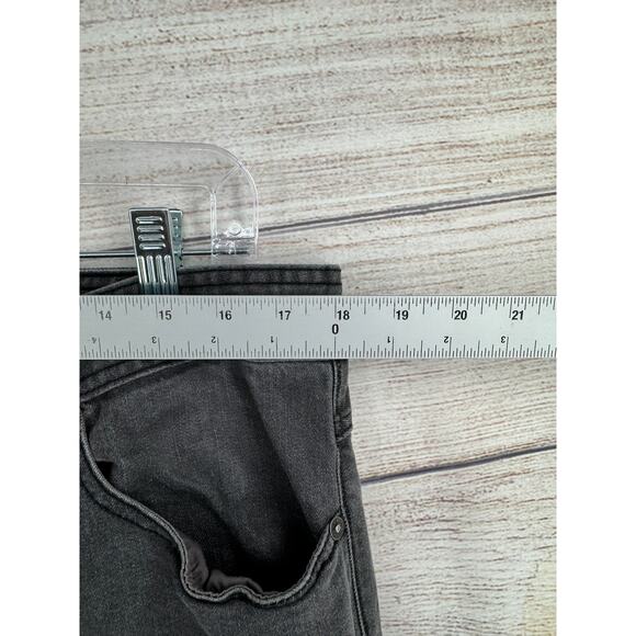 prAna Theorem Slim Fit Stretch Cotton Jeans Mens 36 Gray 5 Pocket - Picture 10 of 11